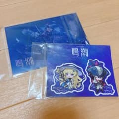 鳴潮 大阪 POPUP イベント　ポストカード フィービー ステッカーのサムネイル