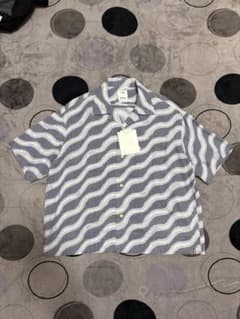 極美品 visvim COPA SHIRT S/S Navy Size 2 - メルカリ