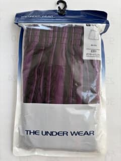 THE UNDER WEAR ボクサートランクス 前開き Mサイズ パープルのサムネイル