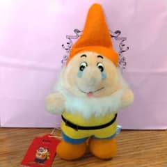 東京ディズニーランド 7人の小人 ぬいぐるみ マスコットバッジ 昭和