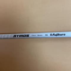フジクラ　ATMOS tour Spec 7X テーラーメイド スリーブ付きのサムネイル