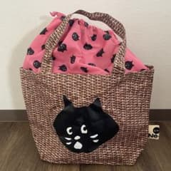 エコバッグ ピンク内側のサムネイル