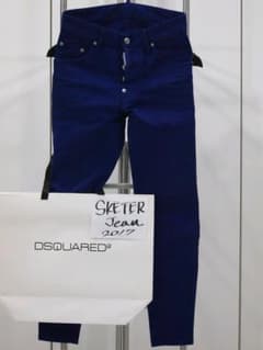 DSQUARED2 未使用 Skater Jean カラーデニム紫色 ディースクのサムネイル
