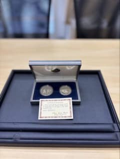 1988年ソウル五輪 記念硬貨 1000・2000ウォン 2枚 箱・証明書付のサムネイル