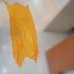 プリーツプリーズ ストール オレンジ イッセイミヤケ 大 - メルカリ