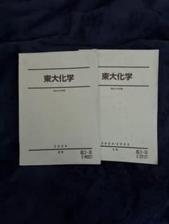 東大化学 夏季・冬季2024/2025 駿台　講習教材のサムネイル