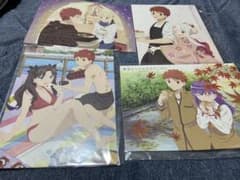 위궁 산치의 오늘의 밥 ufotable 한정 특전 데카 엽서 4장