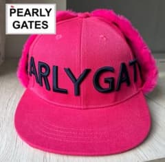 【新品】PEARLY GATES ボア耳あて付きキャップのサムネイル
