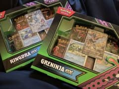 【海外限定】ゲッコウガexSAR+キングドラex SAR 未開封のサムネイル