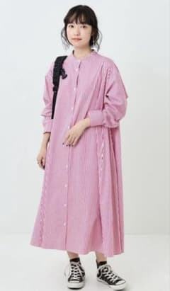 FREAKSSTOREストライプシャツワンピースのサムネイル