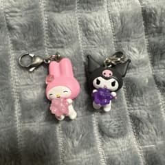 サンリオキャラクターズきらきらこんぺいとうチャーム　クロミマイメロ２個セットのサムネイル