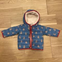 極美品☆ BabyBoden くま柄　ベア　アウター 12-18Mのサムネイル