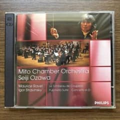 【CD】小澤征爾＆水戸室内管弦楽団／ラヴェル＆ストラヴィンスキーのサムネイル