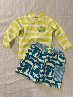 甚平・ラッシュガードと水着のセットのサムネイル