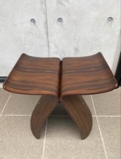 vintage】 天童木工 バタフライスツール tendo 旧タグ 柳宗理 - メルカリ