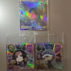 ルフィ 5thレア ハンコック ロー SP ワンピース大海賊シールウエハースのサムネイル
