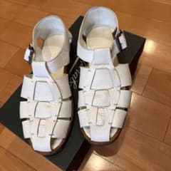 Paraboot PACIFIC ホワイト ストラップサンダル - メルカリ