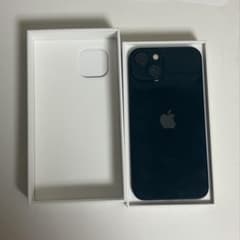 iPhone13 128GB ミッドナイト SIMフリー バッテリーフル 箱付きのサムネイル
