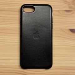 Apple 純正 iPhone 7 8 SEレザーケース ブラックのサムネイル