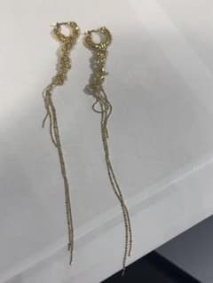 LEMAIRE Tangle Dangle ピアス ゴールド ペア - メルカリ