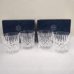 英国製 STUART CRYSTAL カットクリスタルグラス 4個セット - メルカリ