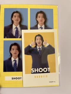 ハピチャンくじBUDDiiS SHOOT （森　愁斗）ステッカーセットのサムネイル