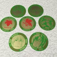新世紀 エヴァンゲリヲン 非売品 ステッカー セット レイ アスカ カヲル マリのサムネイル