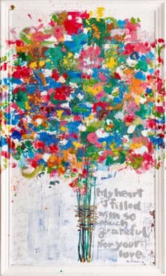 感謝 絵画 2020年 木梨憲武展 ポスターB2サイズとポストカード5枚