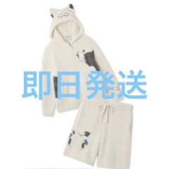 ジェラートピケ　ドラクエ　モーモン　ルームウェアセット　M-L ドラゴンクエスト】【ユニセックス】モーモンルームシューズ