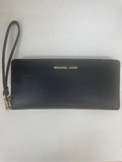 MICHAEL KORS マイケルコース　黒　ラウンド長財布　美品のサムネイル