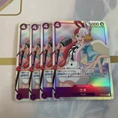 ワンピースカード　ウタ sr4枚セットのサムネイル