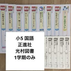 小学5年生 国語カラーテスト 未記入 正進社 光村図書 1学期のみ - メルカリ