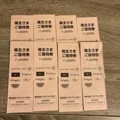イオンファンタジー　[8000円分] 株主優待券のサムネイル
