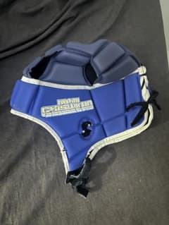 Mizuno Crusader ヘッドギア 黒 青セットのサムネイル