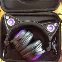 AXENT WEAR 猫耳ヘッドホン パープルのサムネイル