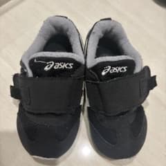 本日発送✴︎お値下げ✴︎美品✴︎ASICS ブラック スニーカー ベルクロのサムネイル