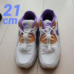 Thumbnail of NIKE AIR MAX 21㎝スニーカー ホワイト/パープル/オレンジ