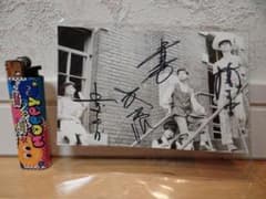 希少 当時物 フォーリーブス 直筆サイン 北公次 青山孝史 江木俊夫