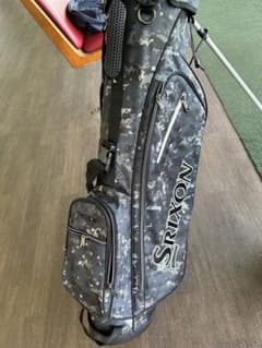 超美品-オシャレ★SRIXON ゴルフバッグ スタンド式★軽量★7.5型-迷彩柄 超美品-オシャレ☆SRIXON ゴルフバッグ スタンド式☆軽量☆7.5型-迷彩