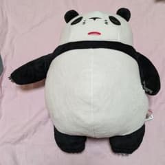 【タグ付き】パパンダ おやすみBIGぬいぐるみのサムネイル
