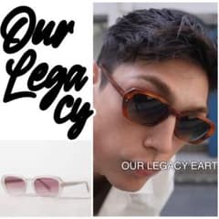【定価5.5万】モーガン蔵人 OUR LEGACY Earth サングラス