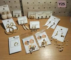 Y25 New Earrings and Ear Cuffs Bulk Sale