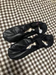 Chacott バレエシューズ 22.5cm ブラックのサムネイル