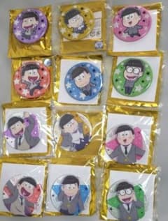 缶バッジ えいがのおそ松さん×AKIBAICHI 18歳6つ子ジャンプver - メルカリ