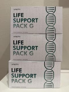 UNICITY LIFE SUPPORT PACK G ユニシティ 3箱 - メルカリ