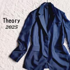 【25FW】Theory　Mod Silk Twill　シンチジャケット　濃紺 25FW】Theory Mod Silk Twill シンチジャケット 濃紺 - メルカリ