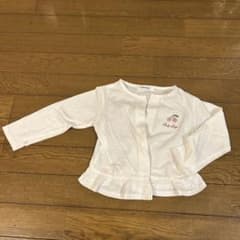 SLAP SLIP カーディガン 100cm ホワイトのサムネイル