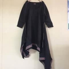 新品☆KAPITAL リネン AZUMA ワンピース・1のサムネイル