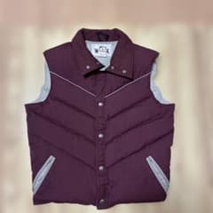Woolrich バーガンディ ダウンベストのサムネイル