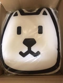 【非売品/未使用】ソフトバンク お父さん ビーズクッション 小①のサムネイル